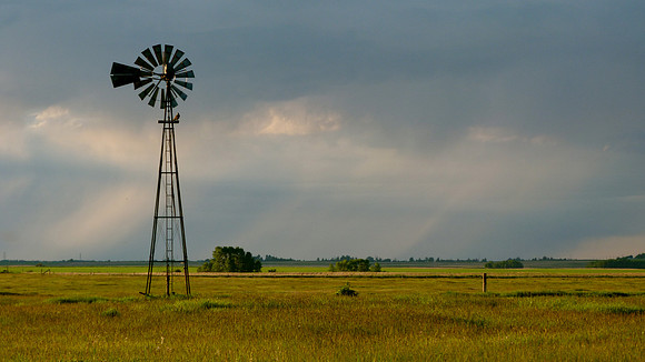 Alberta Prairies Windmill