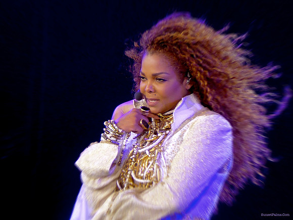 Janet Jackson Stare-down