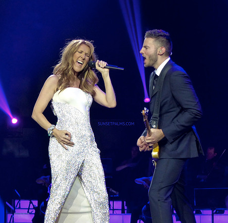 Celine Dion and Kaven Girouard