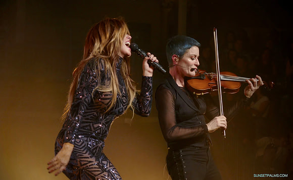 Shania Twain and Allison Cornell